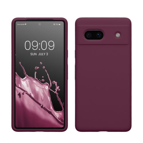 Θήκη Kwmobile για Google Pixel 7a, Μωβ, Σιλικόνη, 61597.187