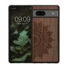 Θήκη Kwmobile για Google Pixel 7a, Καφέ, Ξύλο/Σιλικόνη, 61603.01