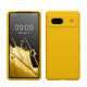 Θήκη Kwmobile για Google Pixel 7a, Κίτρινη, Σιλικόνη, 61597.165