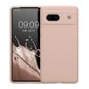 Θήκη Kwmobile για Google Pixel 7a, Κρεμ, Σιλικόνη, 61597.225