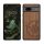 Θήκη Kwmobile για Google Pixel 7a, Καφέ, Ξύλο/Σιλικόνη, 61603.02