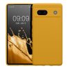 Θήκη Kwmobile για Google Pixel 7a, Πορτοκαλί, Σιλικόνη, 61598.191
