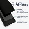 Θήκη Kwmobile για Google Pixel 7a, μαύρη, σιλικόνη, 61597.01