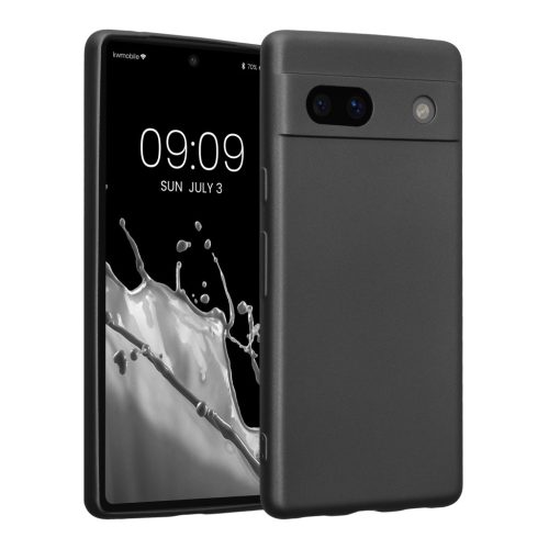 Θήκη Kwmobile για Google Pixel 7a, Γκρι, Σιλικόνη, 61599.232