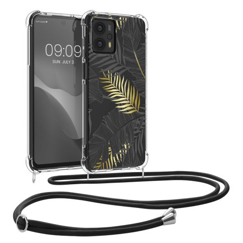 Θήκη Kwmobile με κορδόνι για Motorola Moto G23/Moto G13, Πολύχρωμη, Σιλικόνη, 60845.03