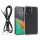 Θήκη Kwmobile με αποσπώμενο κορδόνι για Apple iPhone 11, Διαφανής/Μαύρη, Πολυανθρακικό, 61610.01
