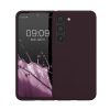 Θήκη Kwmobile για Samsung Galaxy S23, Σκούρο Μωβ, Σιλικόνη, 60273.114