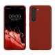 Θήκη Kwmobile για Samsung Galaxy S23, Κόκκινη, Σιλικόνη, 60273.248