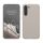 Θήκη Kwmobile για Samsung Galaxy S23 Plus, ανοιχτό γκρι, σιλικόνη, 60274.96