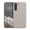 Θήκη Kwmobile για Samsung Galaxy S23 Plus, ανοιχτό γκρι, σιλικόνη, 60274.96