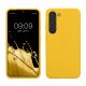 Θήκη Kwmobile για Samsung Galaxy S23, Κίτρινη, Σιλικόνη, 60273.165