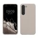 Θήκη Kwmobile για Samsung Galaxy S23, ανοιχτό γκρι, σιλικόνη, 60273.96