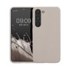 Θήκη Kwmobile για Samsung Galaxy S23, ανοιχτό γκρι, σιλικόνη, 60273.96