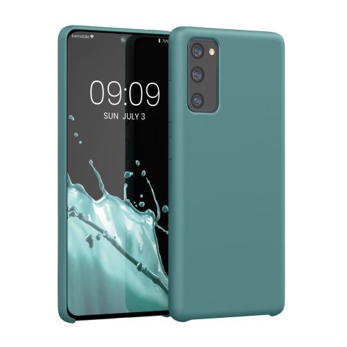 Θήκη Kwmobile για Samsung Galaxy S20 FE, Πράσινη, Σιλικόνη, 53605.206