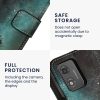 Θήκη Kwmobile για Motorola Moto E13, Πολύχρωμη, Οικολογικό δέρμα/Σιλικόνη, 61627.01