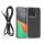 Θήκη Kwmobile με αποσπώμενο κορδόνι για Apple iPhone 14 Pro, Διαφανής/Μαύρη, Πολυανθρακικό, 61621.01