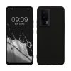 Θήκη Kwmobile για Poco F5 Pro, Μαύρη, Σιλικόνη, 61639.47