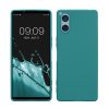 Θήκη Kwmobile για Sony Xperia 5 V, Μπλε, Σιλικόνη, 61522.57