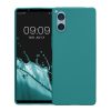 Θήκη Kwmobile για Sony Xperia 5 V, Μπλε, Σιλικόνη, 61522.57