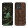 Θήκη Kwmobile για Xiaomi 13 5G, Καφέ, Ξύλο/Σιλικόνη, 60695.02