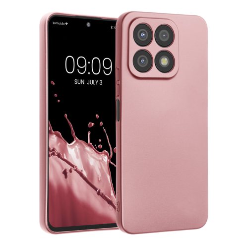 Θήκη Kwmobile για Honor X8a, Ροζ, Σιλικόνη, 60942.31