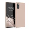 Θήκη Kwmobile για Samsung Galaxy A41, Κρεμ, Σιλικόνη, 52301.225