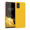 Θήκη Kwmobile για Samsung Galaxy A71, Κίτρινη, Σιλικόνη, 51209.165