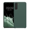 Θήκη Kwmobile για Samsung Galaxy S21 Plus, Πράσινη, Σιλικόνη, 54066.166