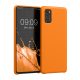 Θήκη Kwmobile για Samsung Galaxy A41, Πορτοκαλί, Σιλικόνη, 52301.15