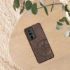 Θήκη Kwmobile για Poco F5 Pro, Καφέ, Ξύλο/Σιλικόνη, 61662.01