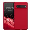 Θήκη Kwmobile για Google Pixel 7, Κόκκινη, Σιλικόνη, 59451.229