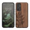 Θήκη Kwmobile για Samsung Galaxy A54 5G, Καφέ, Ξύλο/Σιλικόνη, 60799.06