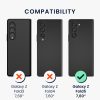 Θήκη Kwmobile για Samsung Galaxy Z Fold5, Ροζ, Πλαστική, 61679.81