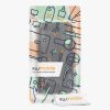 Θήκη Kwmobile για Motorola Moto G73, Μαύρη, Υφασμάτινη/Σιλικόνη, 60833.73