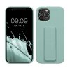 Θήκη Kwmobile για Apple iPhone 12/iPhone 12 Pro, ανοιχτό πράσινο, σιλικόνη, 58283.71