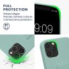 Θήκη Kwmobile για Apple iPhone 12/iPhone 12 Pro, ανοιχτό πράσινο, σιλικόνη, 58283.71