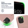 Θήκη Kwmobile για Apple iPhone 12/iPhone 12 Pro, ανοιχτό ροζ, σιλικόνη, 58283.1