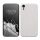 Θήκη Kwmobile για Apple iPhone XR, Λευκή, Σιλικόνη, 49983.48