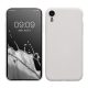 Θήκη Kwmobile για Apple iPhone XR, Λευκή, Σιλικόνη, 49983.48