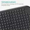 Suport picioare reglabil Navaris, 43x31 cm, 2 trepte, 0-18, birou, negru, plastic