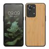 Θήκη Kwmobile για OnePlus Nord 2T, Ανοιχτό καφέ, Ξύλο/Σιλικόνη, 58766.24