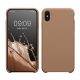 Θήκη Kwmobile για Apple iPhone XS Max, Κρεμ, Σιλικόνη, 45909.246