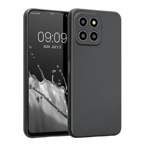 Θήκη Kwmobile για Honor X8 5G/X6/70 Lite 5G, Γκρι, Σιλικόνη, 59880.232