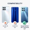 Θήκη Kwmobile για Honor X8 5G/X6/70 Lite 5G, Γκρι, Σιλικόνη, 59880.232