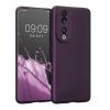 Θήκη Kwmobile για Honor 90 5G, Σκούρο Μωβ, Σιλικόνη, 61743.115