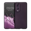 Θήκη Kwmobile για Honor 90 5G, Σκούρο Μωβ, Σιλικόνη, 61743.115