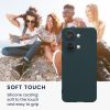 Θήκη Kwmobile για OnePlus Nord 3 5G, Σκούρο πράσινο, Σιλικόνη, 61767.202