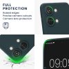 Θήκη Kwmobile για OnePlus Nord 3 5G, Σκούρο πράσινο, Σιλικόνη, 61767.202