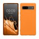 Θήκη Kwmobile για Google Pixel 7a, Πορτοκαλί, Σιλικόνη, 61614.15