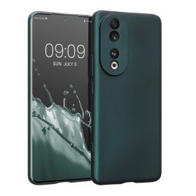   Θήκη Kwmobile για Honor 90 5G, Πράσινη, Σιλικόνη, 61743.14